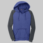 Juniors Lightweight Fleece Raglan Hoodie