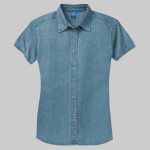 Women's Short Sleeve Value Denim Shirt