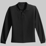 Youth Long Sleeve Silk Touch Polo