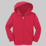 Toddler Core Fleece Full Zip Hooded Sweatshirt