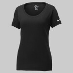 Ladies Core Cotton Scoop Neck Tee