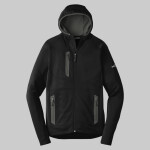 Sport Hooded Full Zip Fleece Jacket