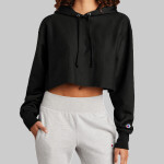 Women's Reverse Weave ® Cropped Cut Off Hooded Sweatshirt